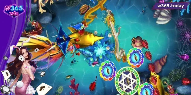 Mục tiêu chính là tiêu diệt càng nhiều sinh vật biển càng tốt